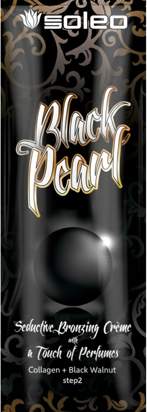 Soleo BLACK PEARL Seductive Bronzing Crème with a Touch of Perfumes 15ml
