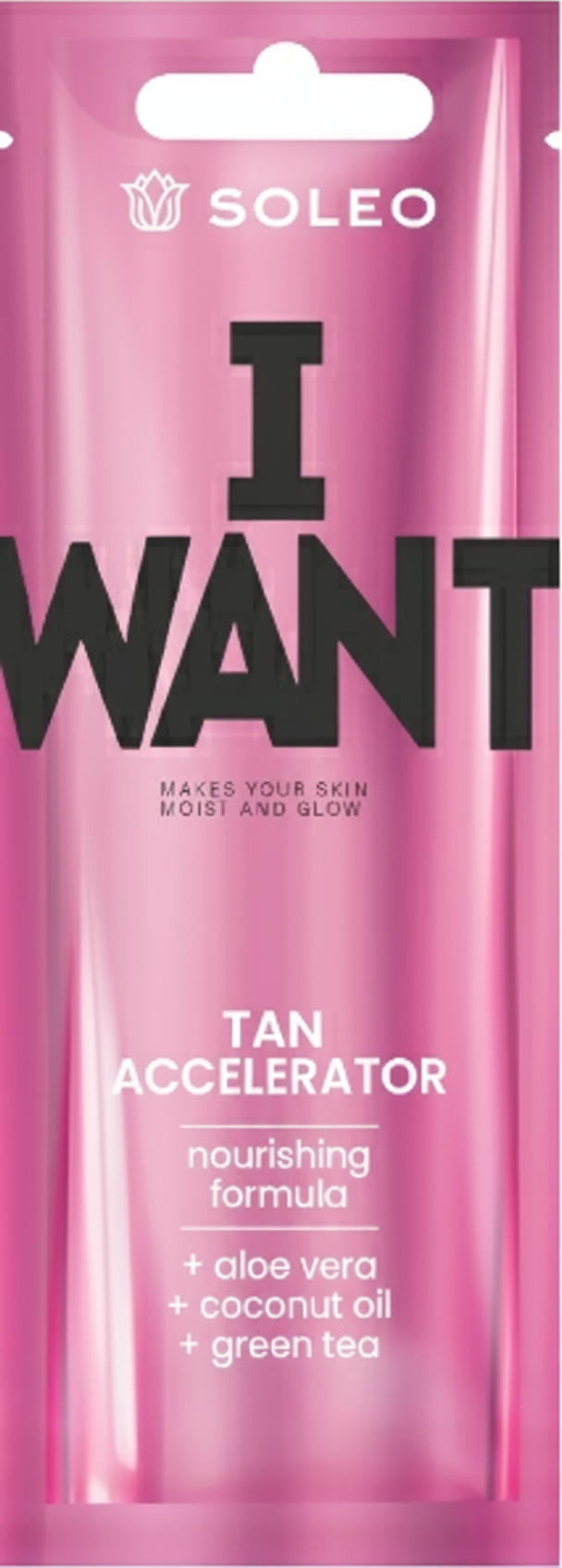 Soleo I WANT accelerator with coconut oil 15 ml