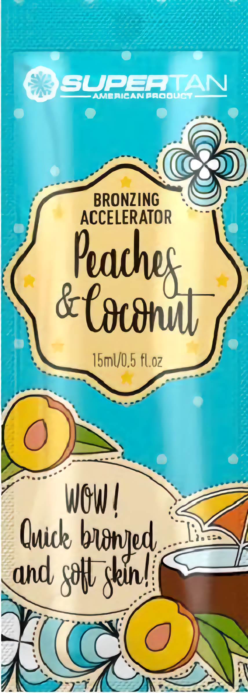 SuperTan PEACHES COCONUT & CREAM Bronzing Accelerator 15 ml