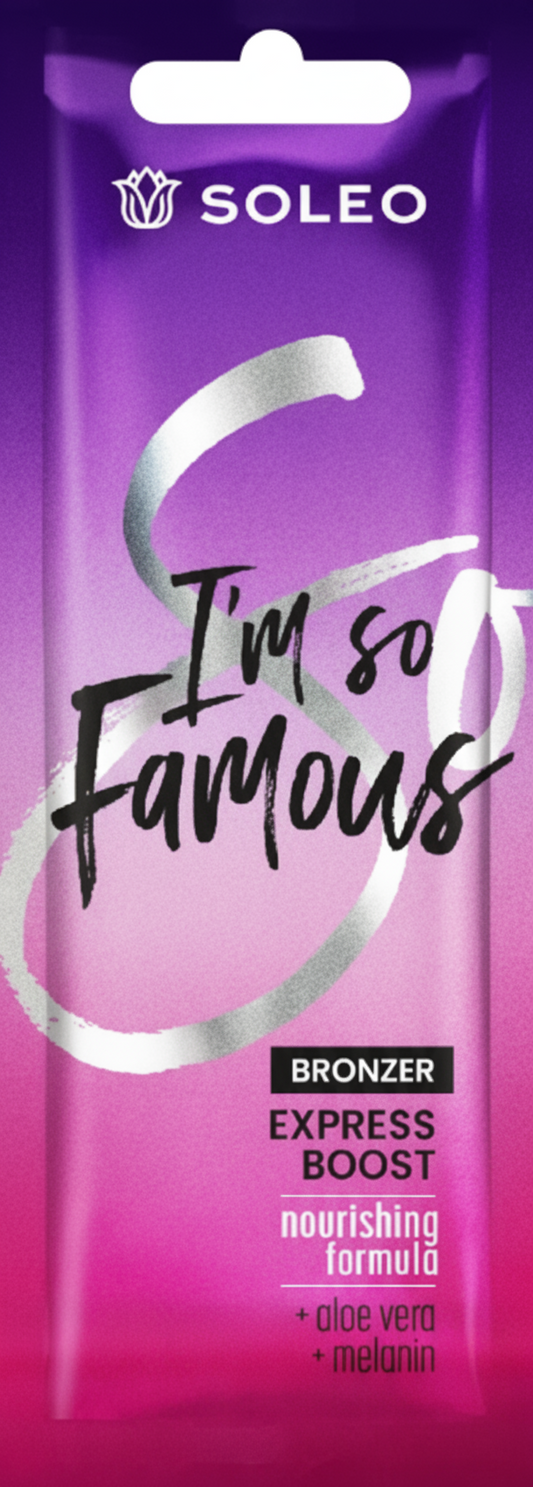 Soleo I`M SO FAMOUS bronzer with aloe 15 ml