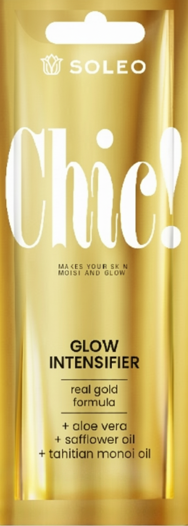 Soleo CHIC! accelerator with gold particles 15 ml